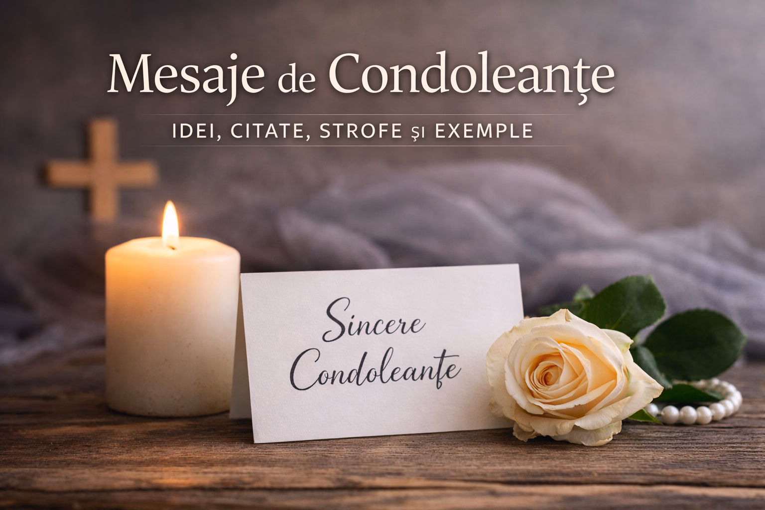 Mesaje de Condoleanțe: idei, citate, strofe și exemple pe categorii (Ghid complet)
