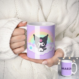 Cana Kuromi personalizata cu numele tau