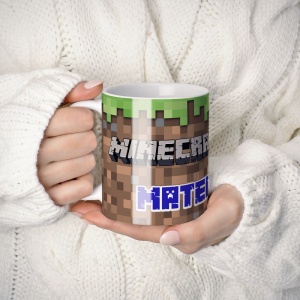 Cana Minecraft personalizata cu numele tau
