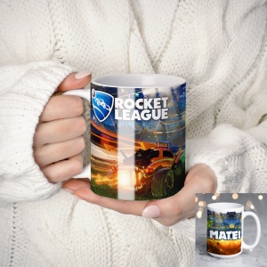 Cana Rocket League personalizata cu numele tau