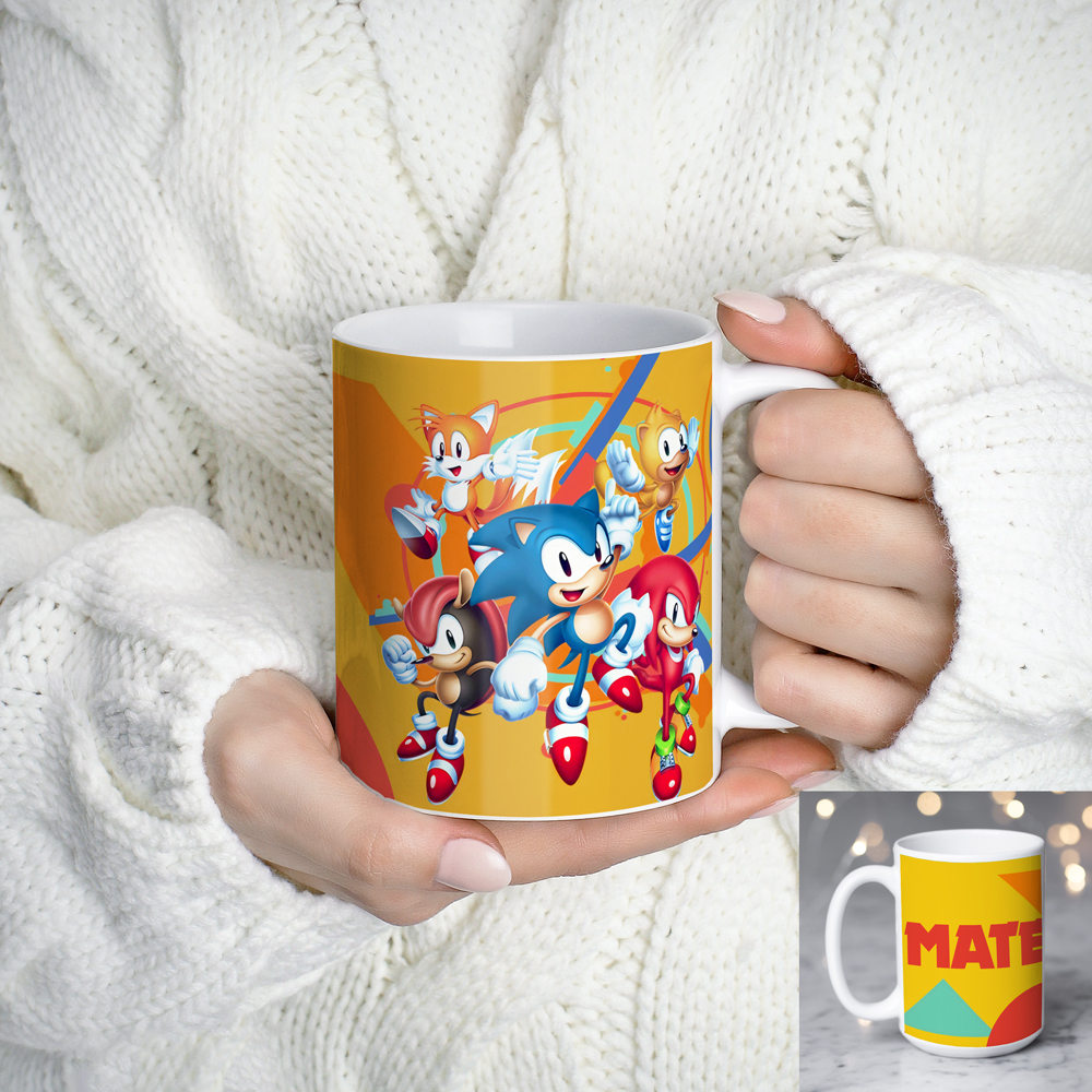 Cana Sonic personalizata cu numele tau