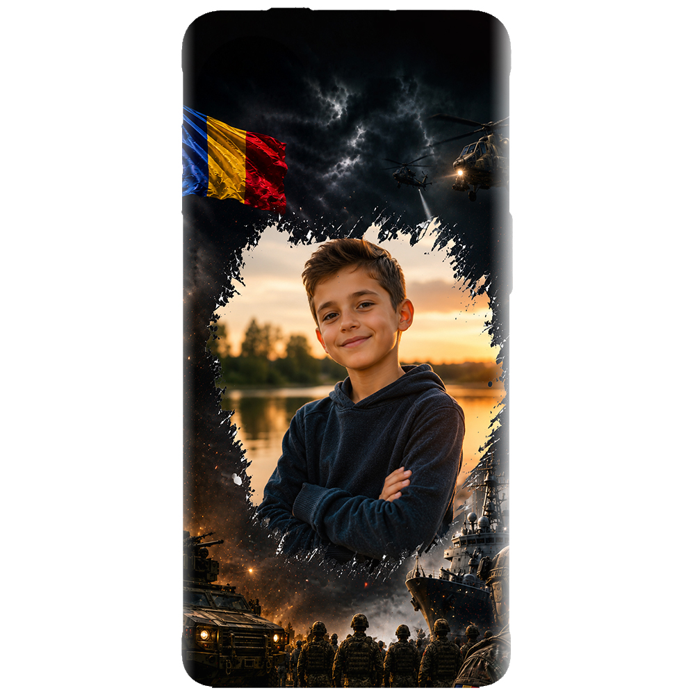 Husă personalizată cu poză – Armata Română
