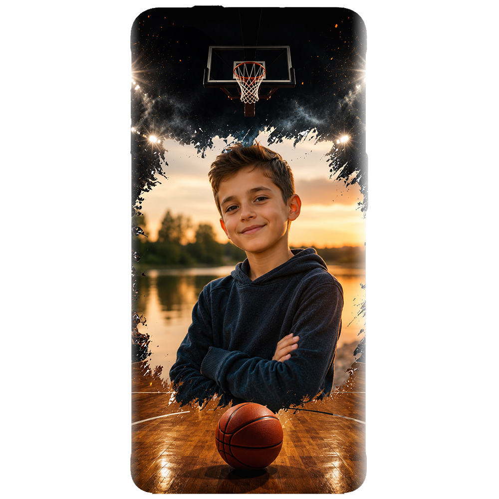 Husă personalizată cu poză – Basketball Passion