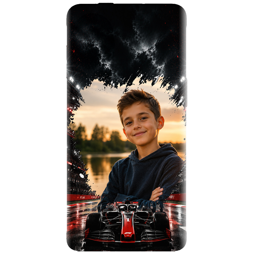 Husă personalizată cu fotografie – Formula Racing