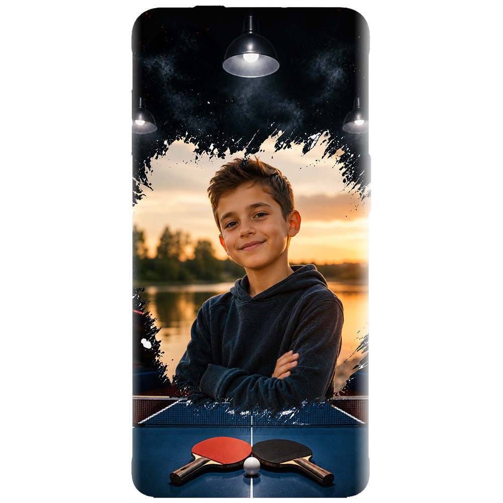 Husă personalizată cu fotografie – Table Tennis Champion