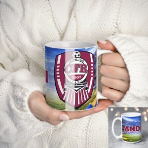 Cana CFR Cluj personalizata cu numele tau