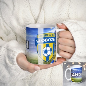 Cana Unirea Slobozia personalizata cu numele tau