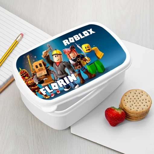 Caserola personalizata cu Roblox si nume
