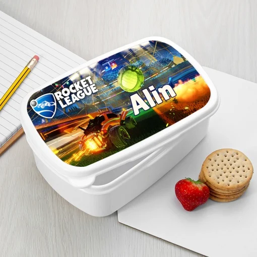 Caserola personalizata cu Rocket League si nume
