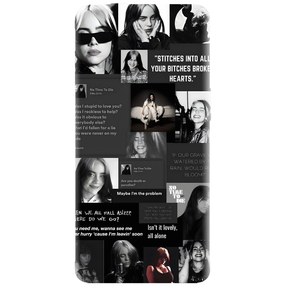 Husa cu Billie Eilish Personalizata - model Billie Eilish 001