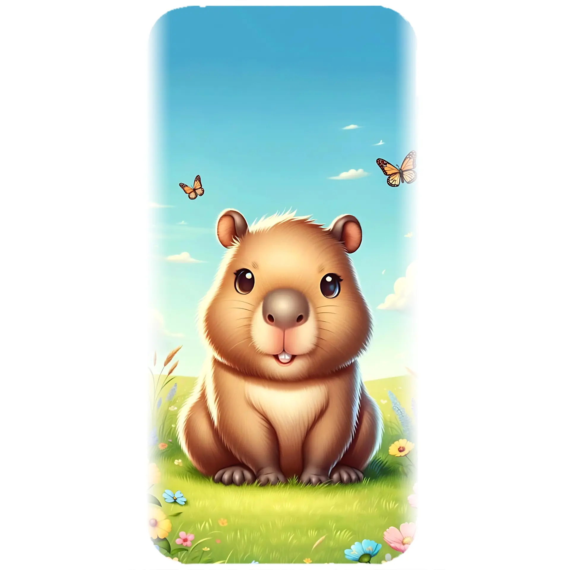 Husa cu Capibara personalizata - model 007