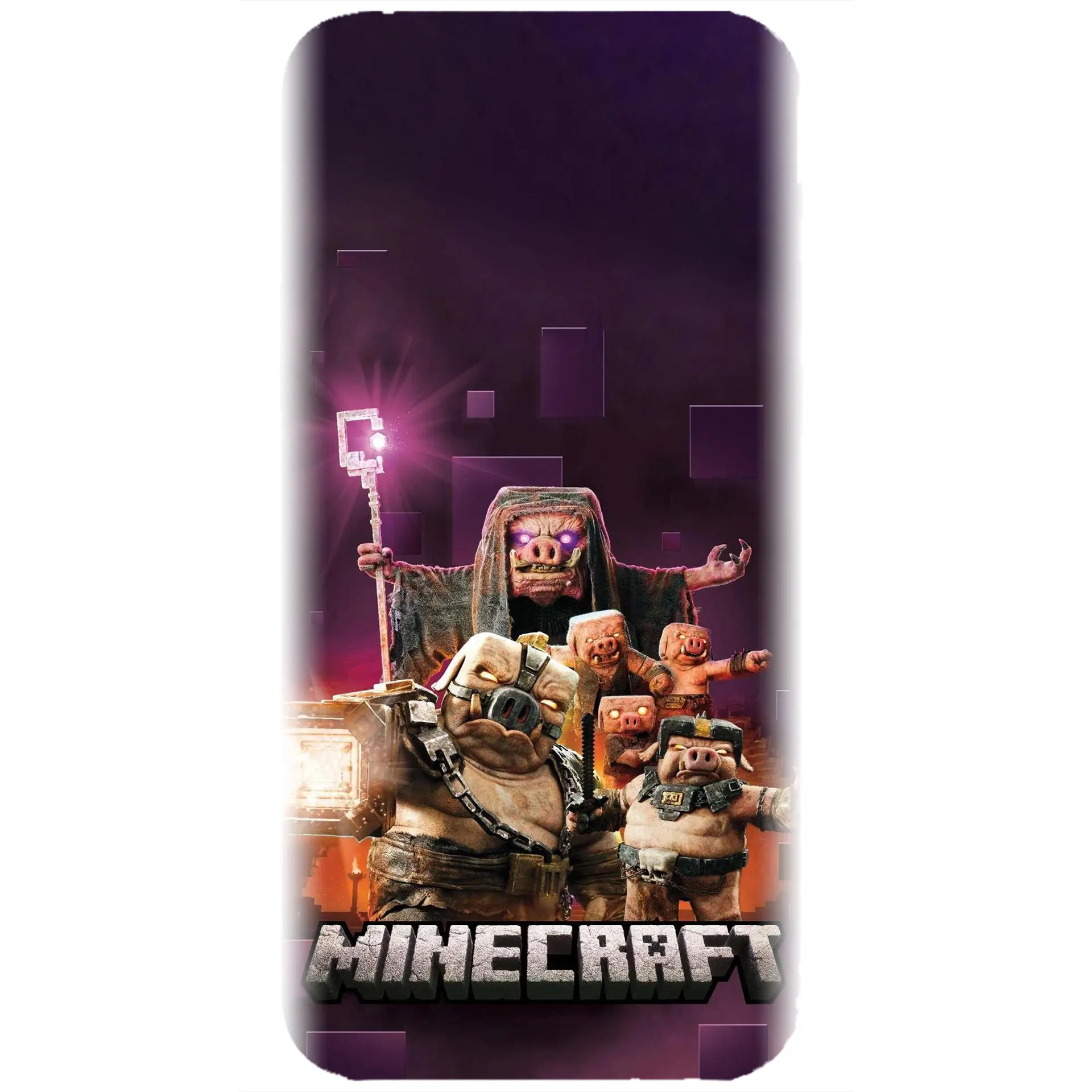 Husa cu Minecraft The Movie - model 012