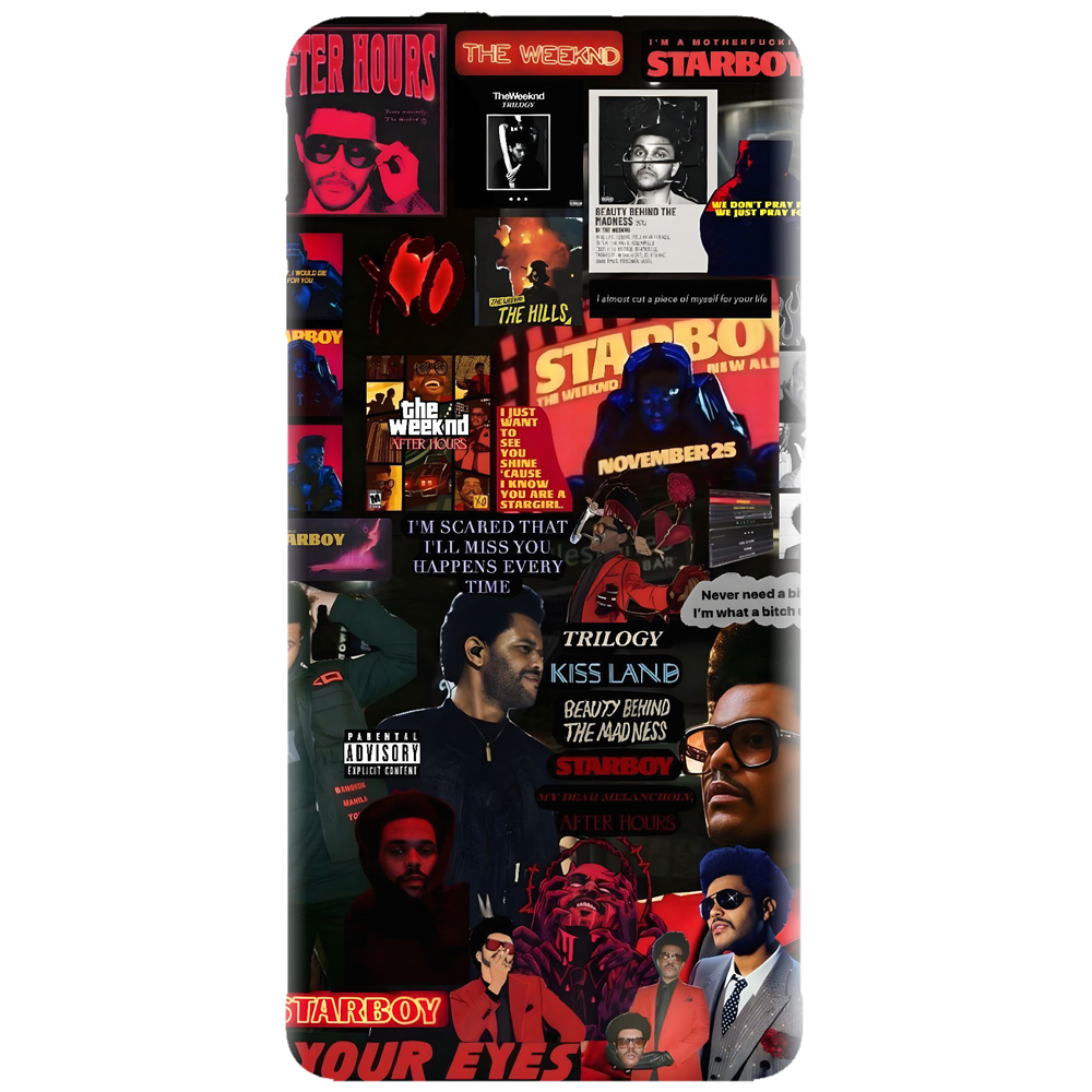 Husa cu The Weeknd Personalizata - model The Weeknd 003