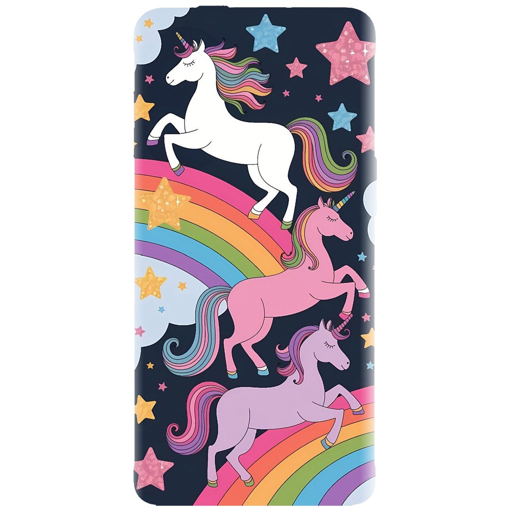Husa cu unicorni personalizata - model 019