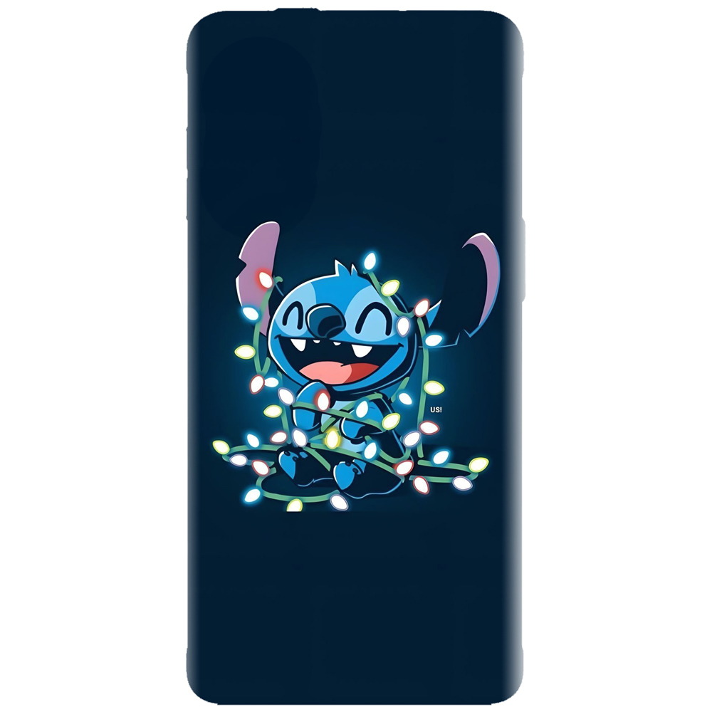 Husa de Crăciun cu Stitch personalizata  - model 080