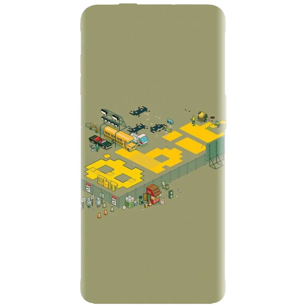 Husa din silicon - model 8 Bit