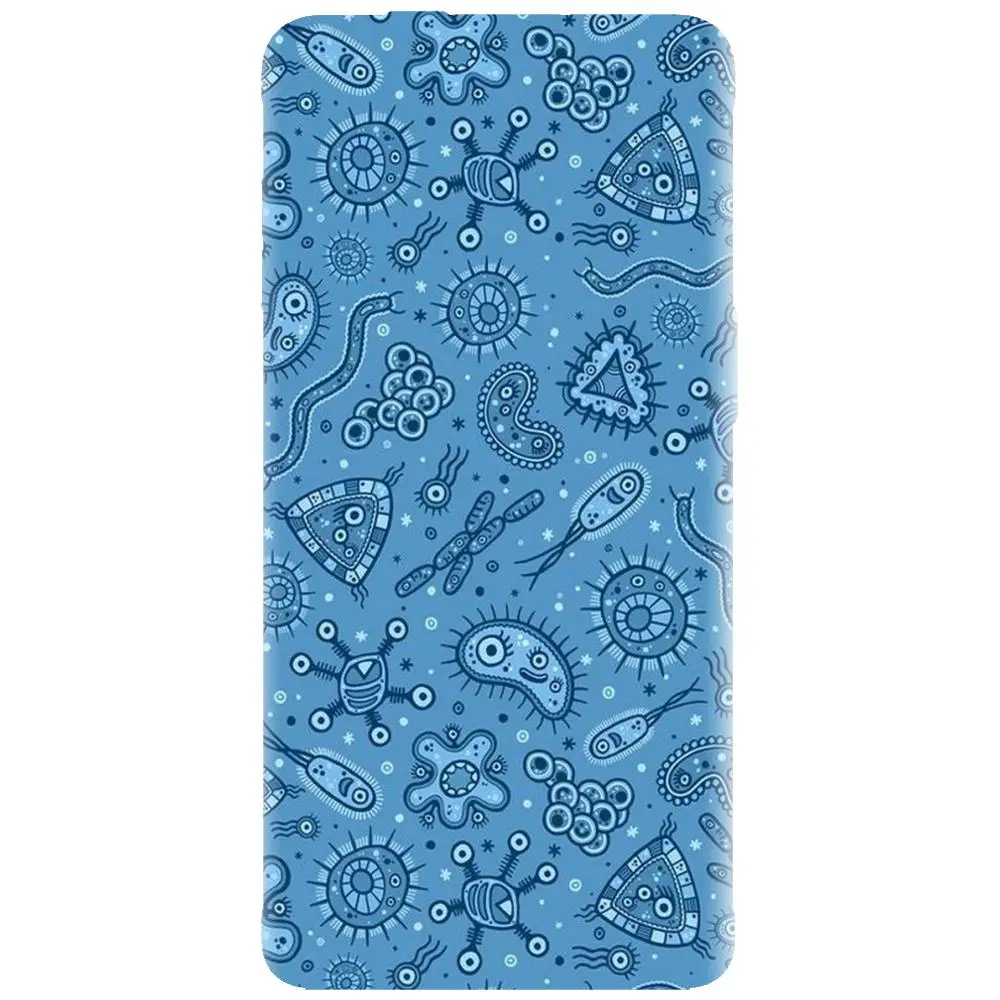 Husa din silicon - model Bacteria