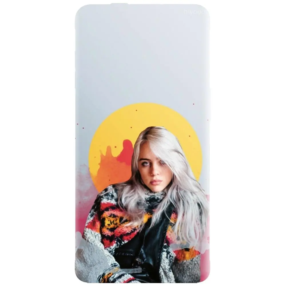 Husa din silicon - model Billie Eilish