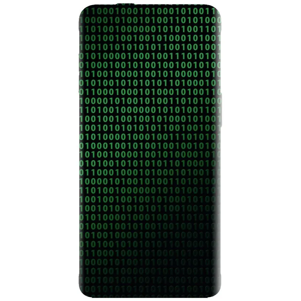 Husa din silicon - model Binary Code