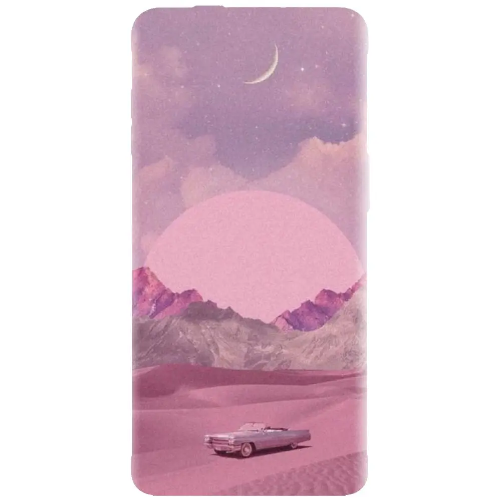 Husa din silicon - model Collage Pink