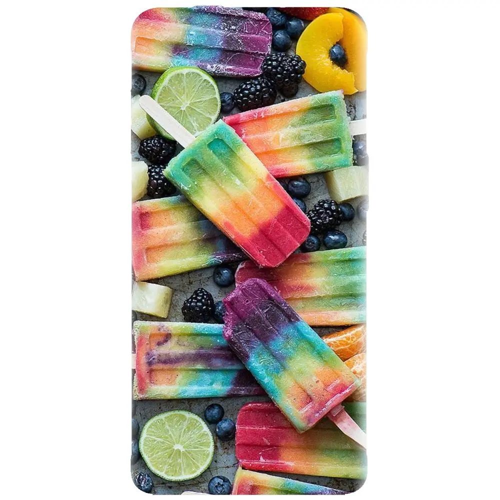 Husa din silicon - model Colorful Ice Cream