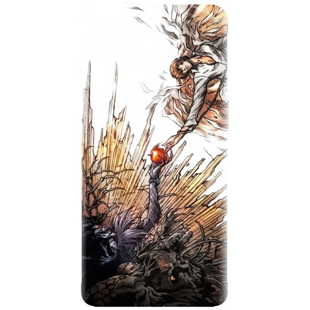 Husa din silicon - model Death Note