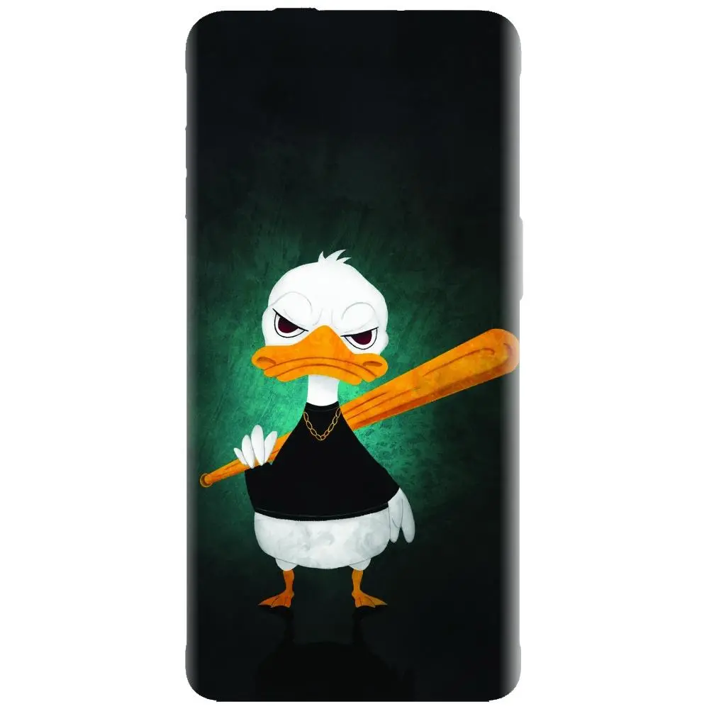 Husa din silicon - model Duck With A Bat