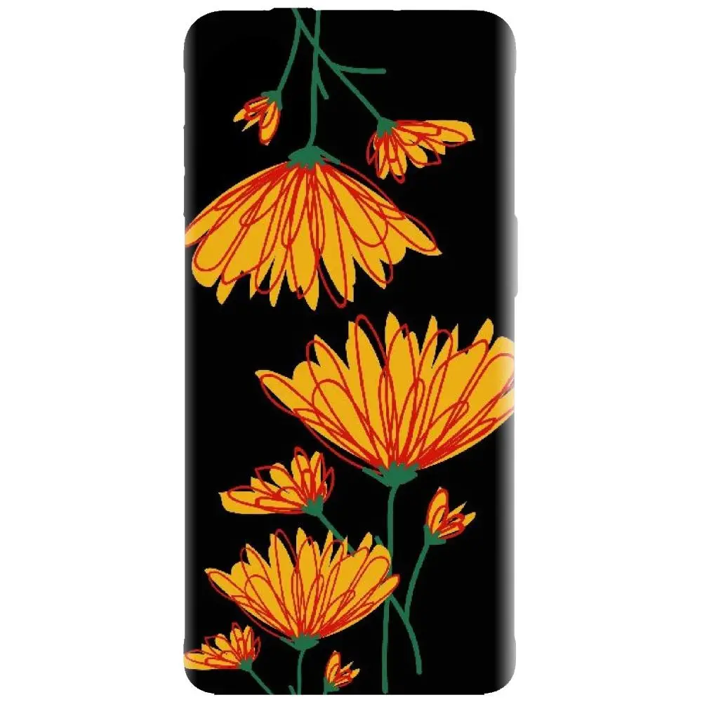 Husa din silicon - model Flori De Camp