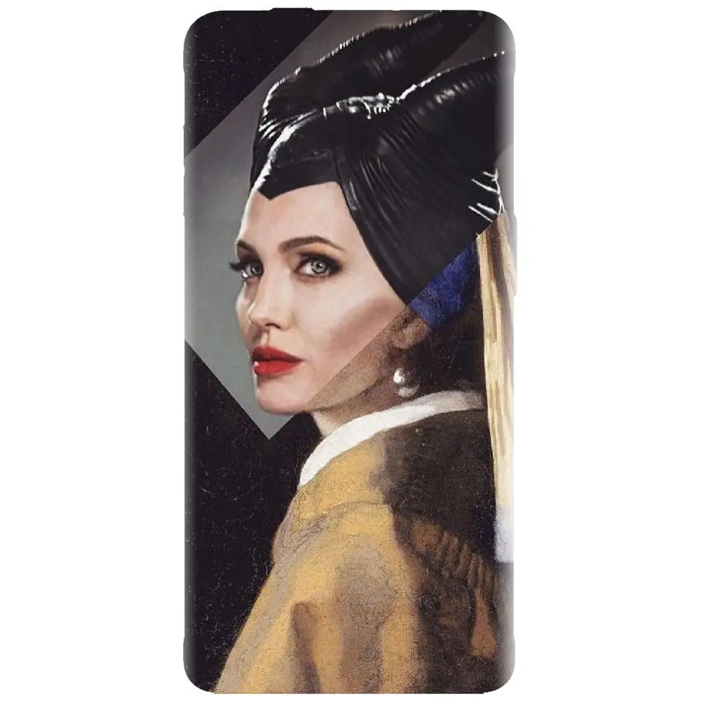 Husa din silicon - model Girl With A Pearl
