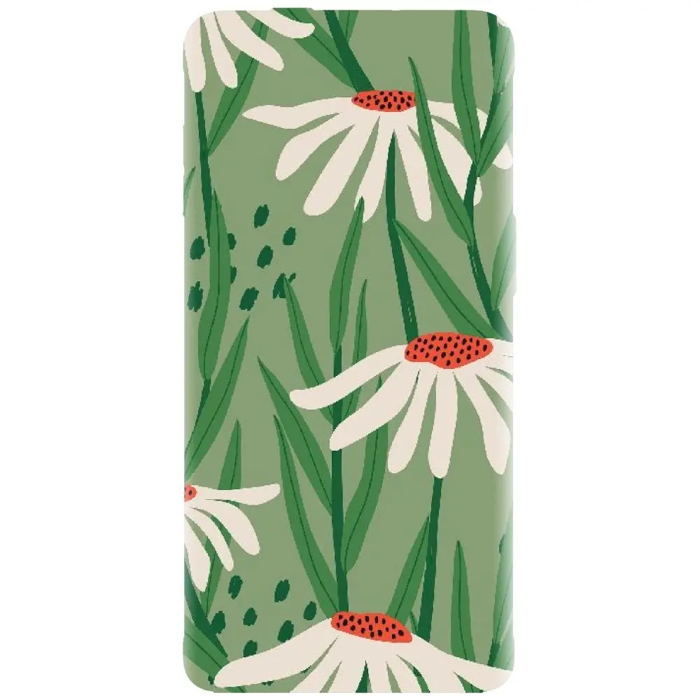 Husa din silicon - model Ilustrata florala