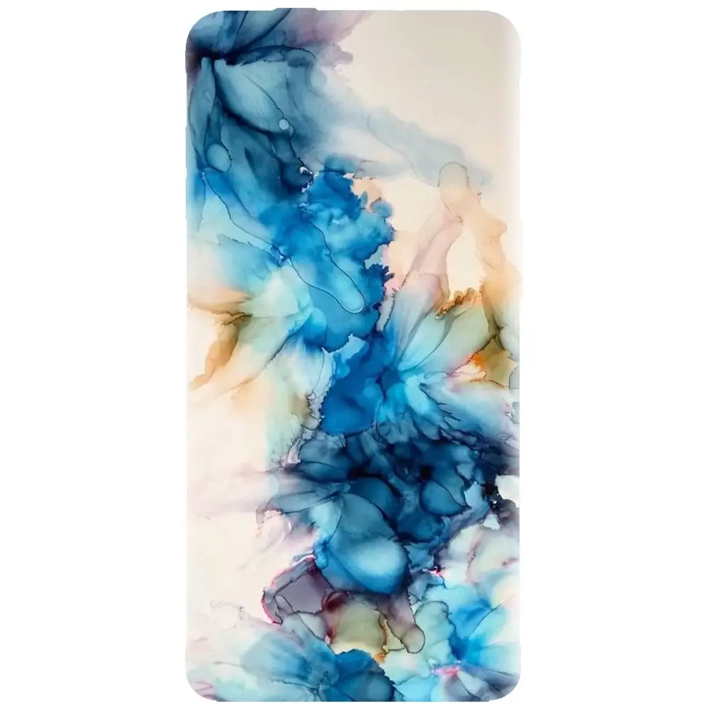 Husa din silicon - model Ink Flowers