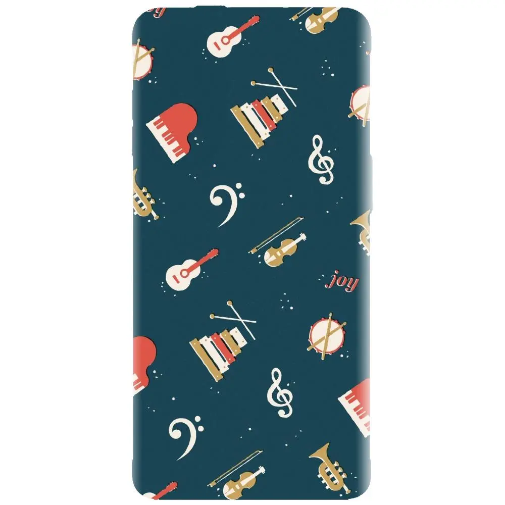 Husa din silicon - model Muzica