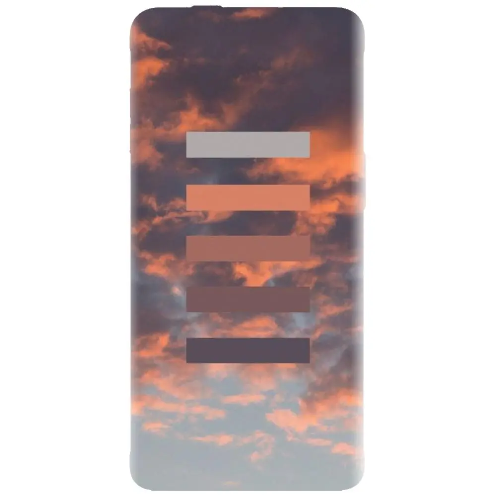 Husa din silicon - model Nori De Foc