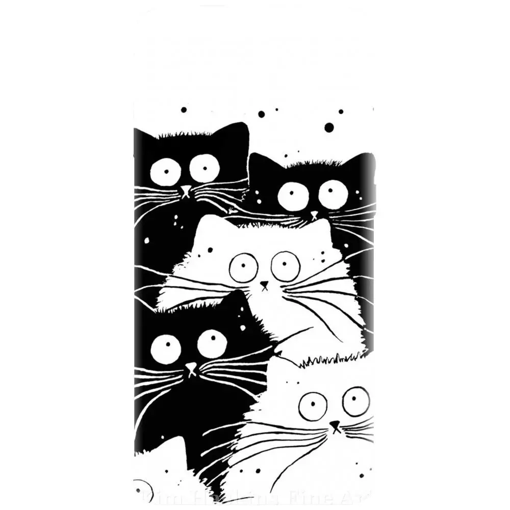 Husa din silicon - model Oo Cats