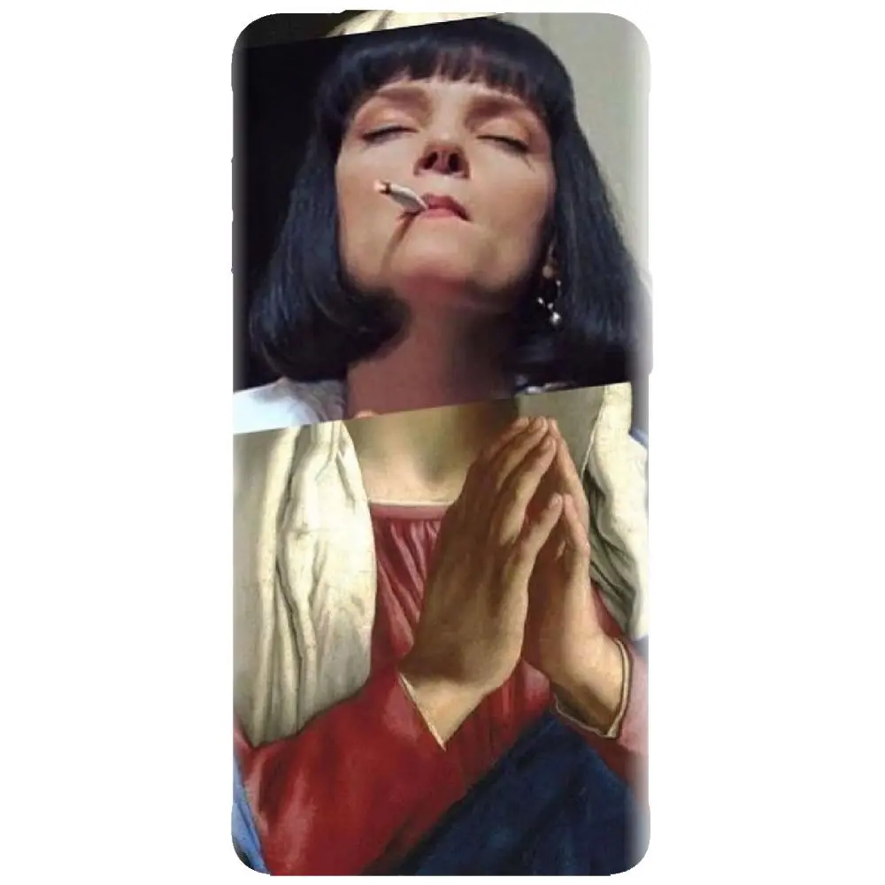 Husa din silicon - model Pulp Fiction