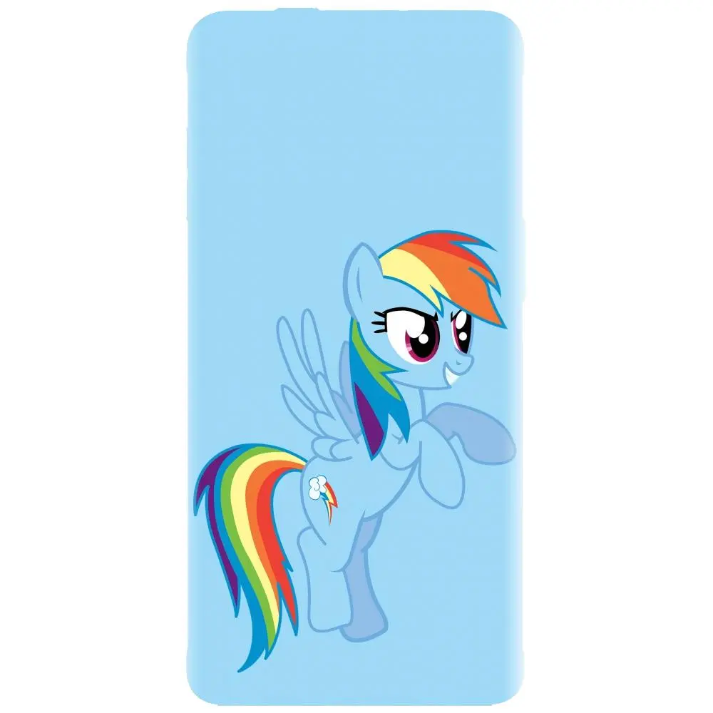 Husa din silicon - model Rainbow dash