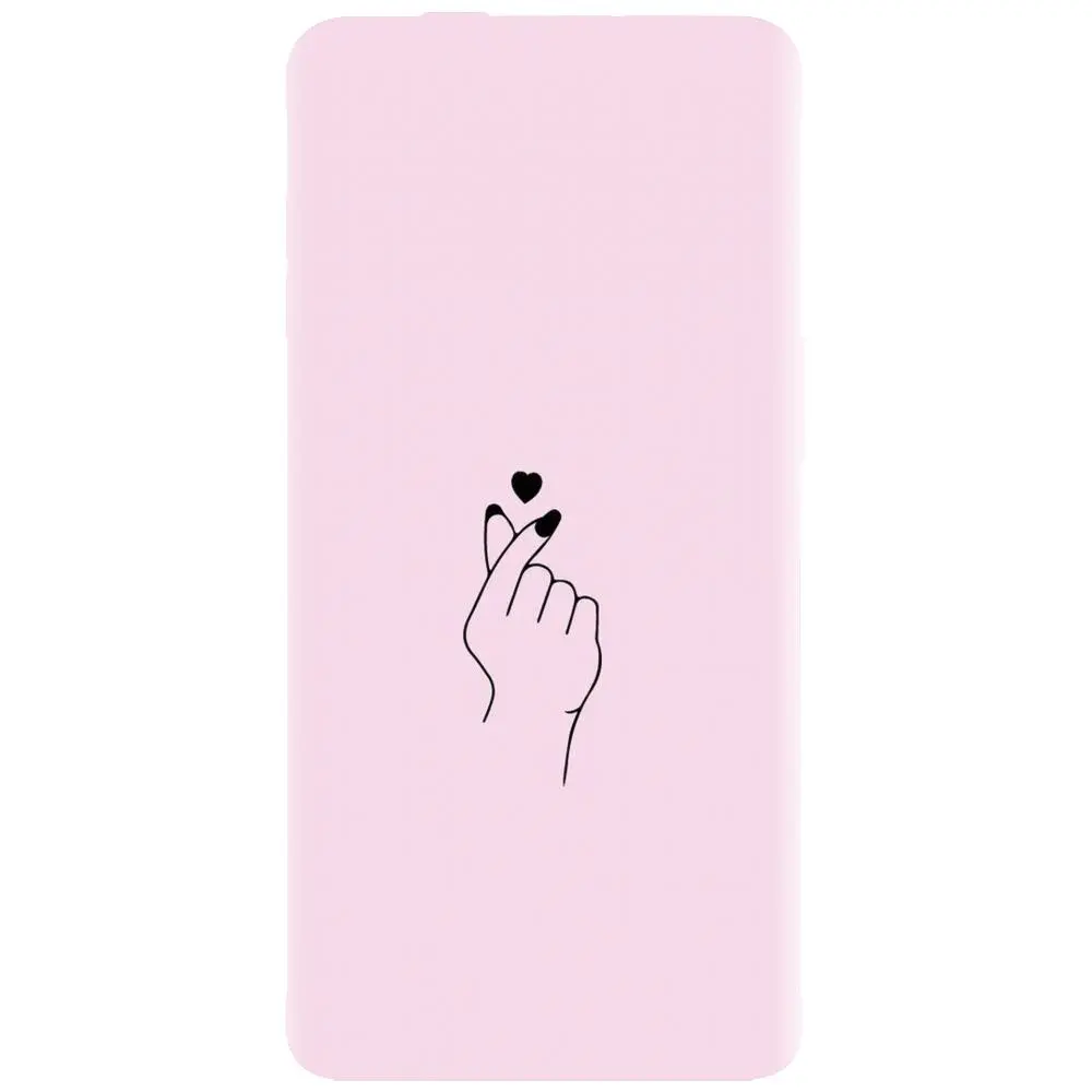 Husa din silicon - model Simple Love