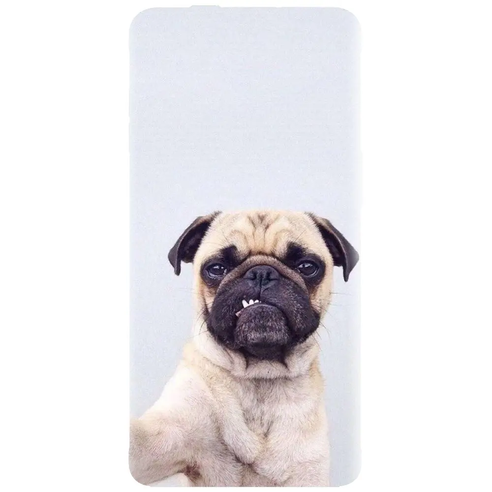 Husa din silicon - model Simple Pug Selfie