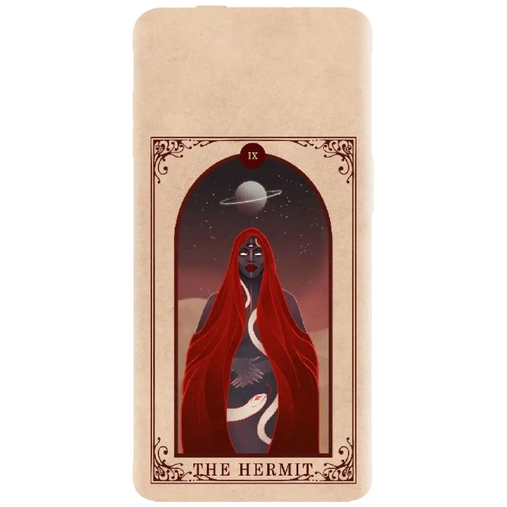 Husa din silicon - model Tarot The Hermit