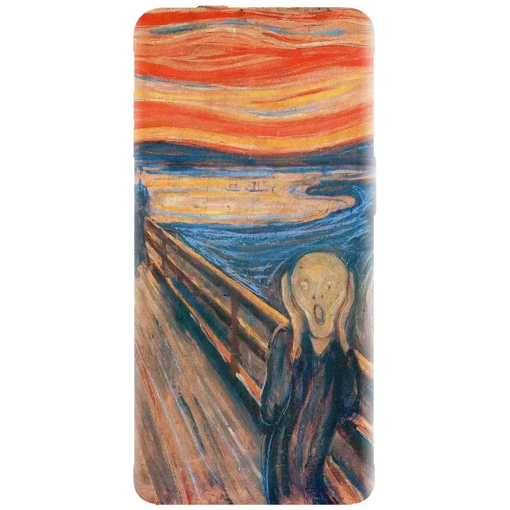 Husa din silicon - model The Scream