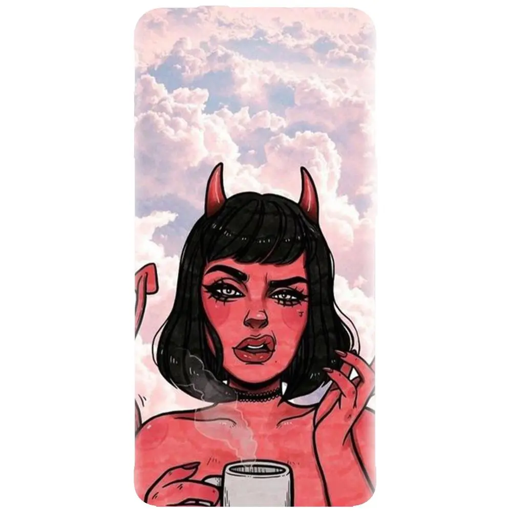 Husa din silicon - model Trippy Evil Mode