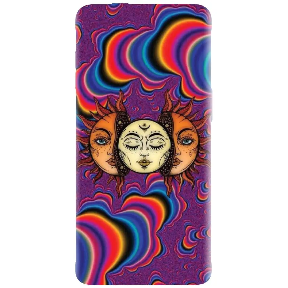 Husa din silicon - model Trippy Sun