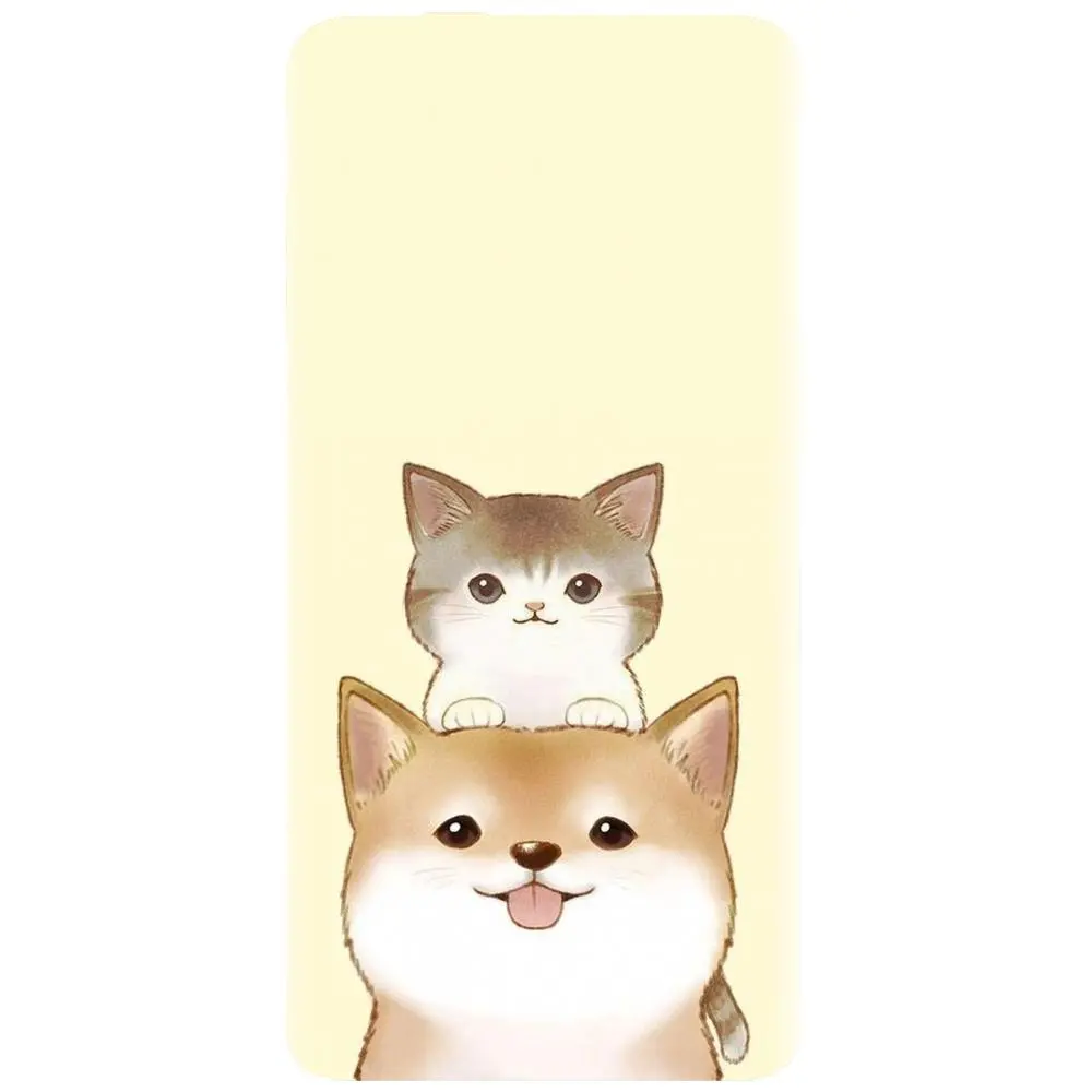 Husa din silicon - model Two Cat