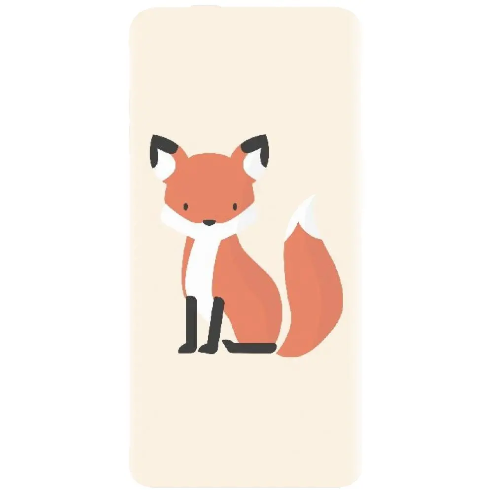 Husa din silicon - model Vulpe