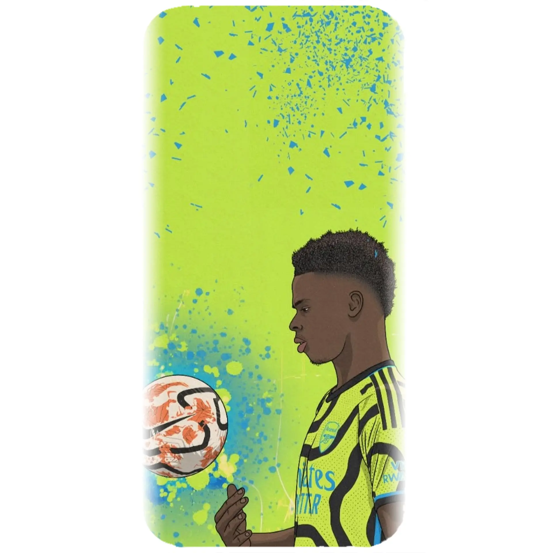 Husa personalizata cu Bukayo Saka