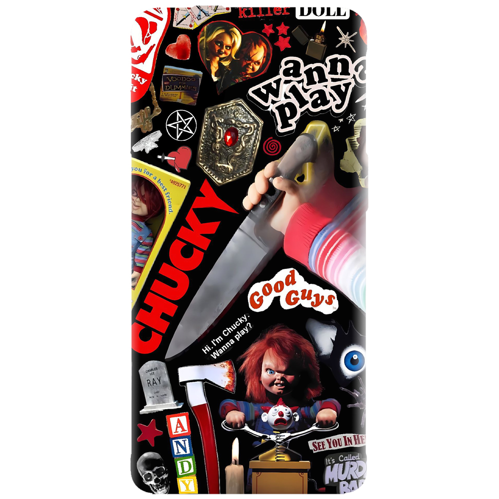 Husa Personalizată cu Filme de Groază - model Chucky 008