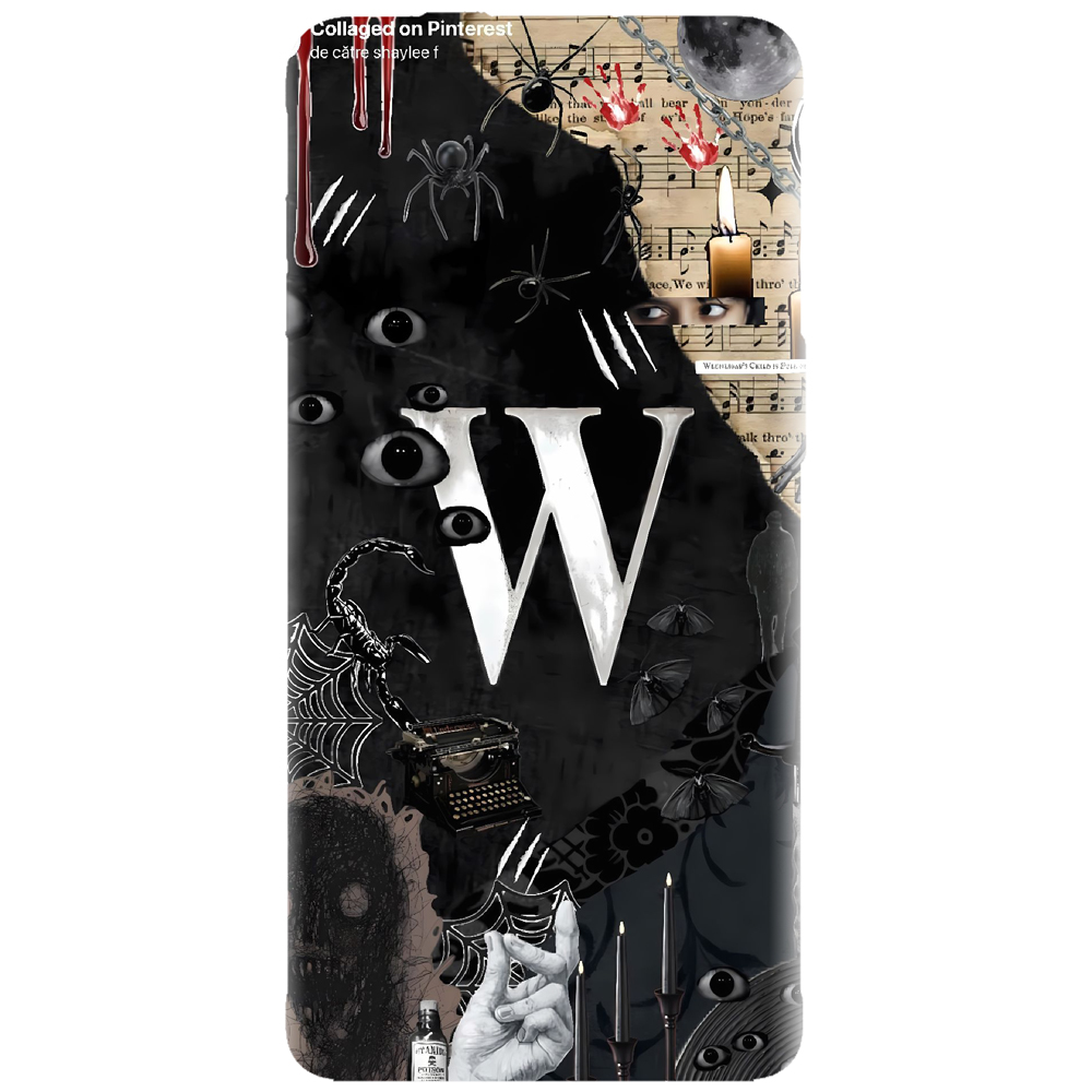 Husa Personalizată cu Filme de Groază - model Wednesday 003