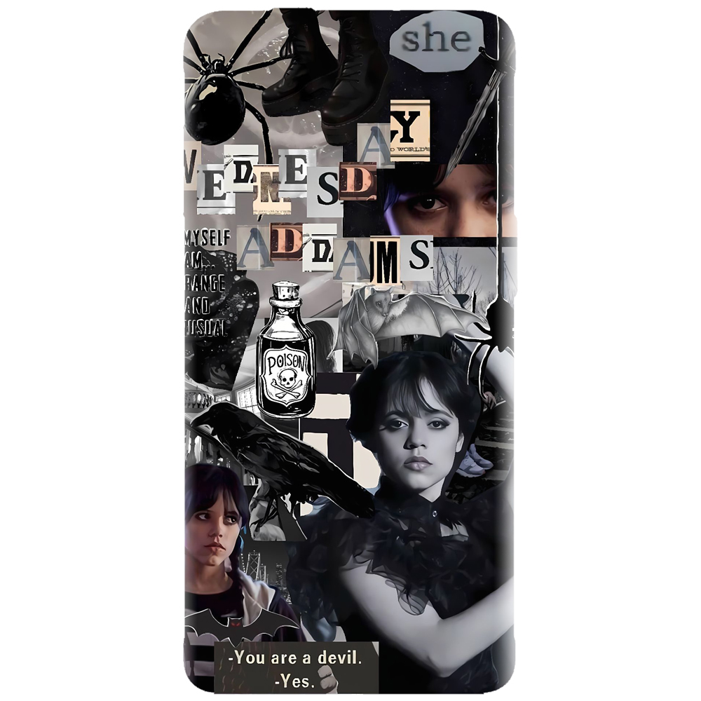 Husa Personalizată cu Filme de Groază - model Wednesday 004