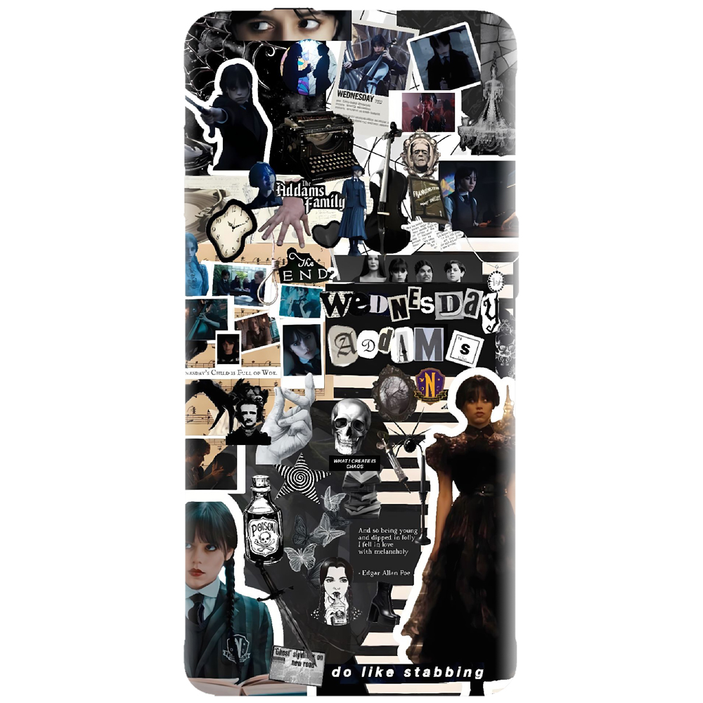 Husa Personalizată cu Filme de Groază - model Wednesday 007