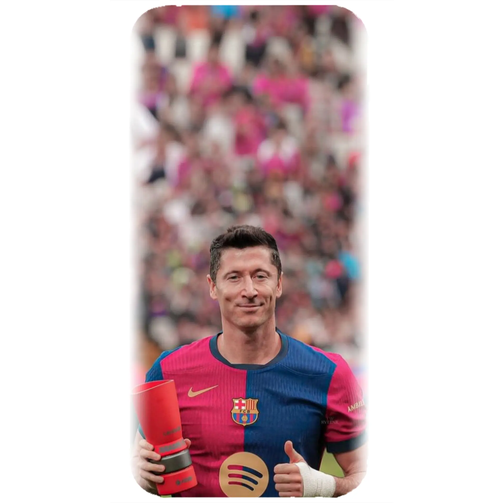 Husa personalizata cu Robert Lewandowski